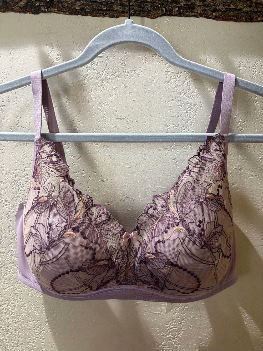 Understance Chloe flexwire lightly padded demi bra NWT